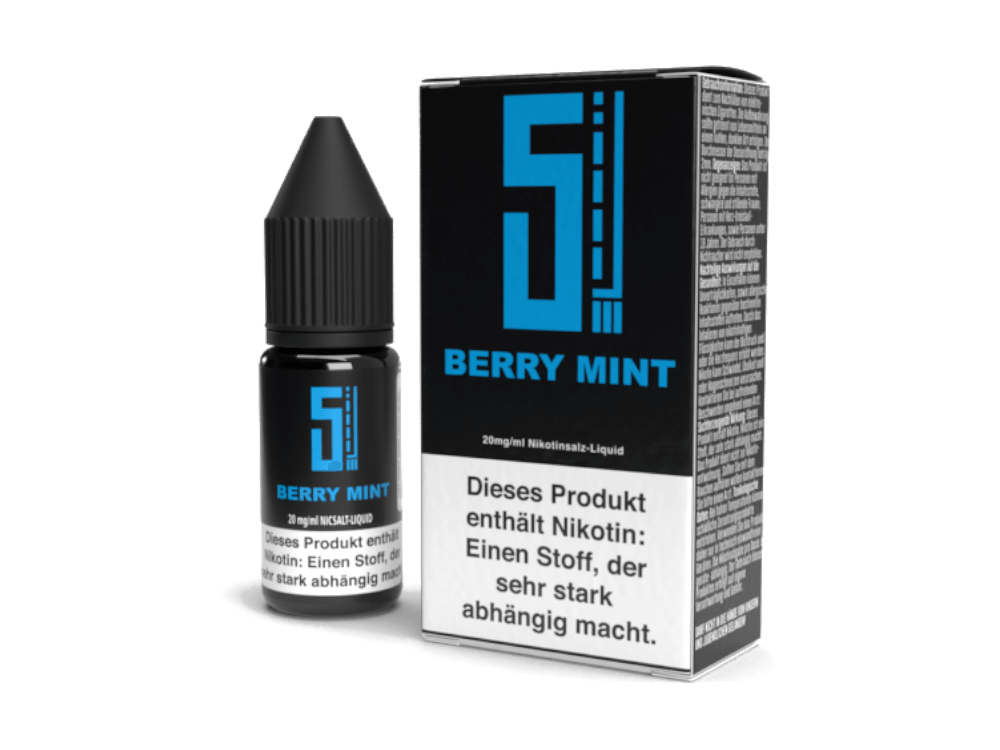 5EL - Berry Mint - Nikotinsalz Liquid - time4vape