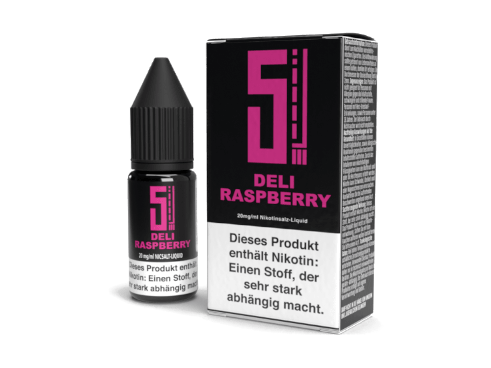 5EL - Deli Raspberry - Nikotinsalz Liquid - time4vape