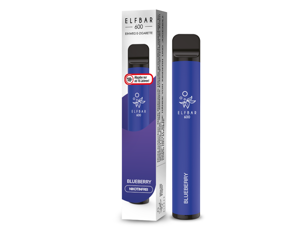 Elf Bar - 600 - (2 ml) 0 mg/ml - Einweg E-Zigarette