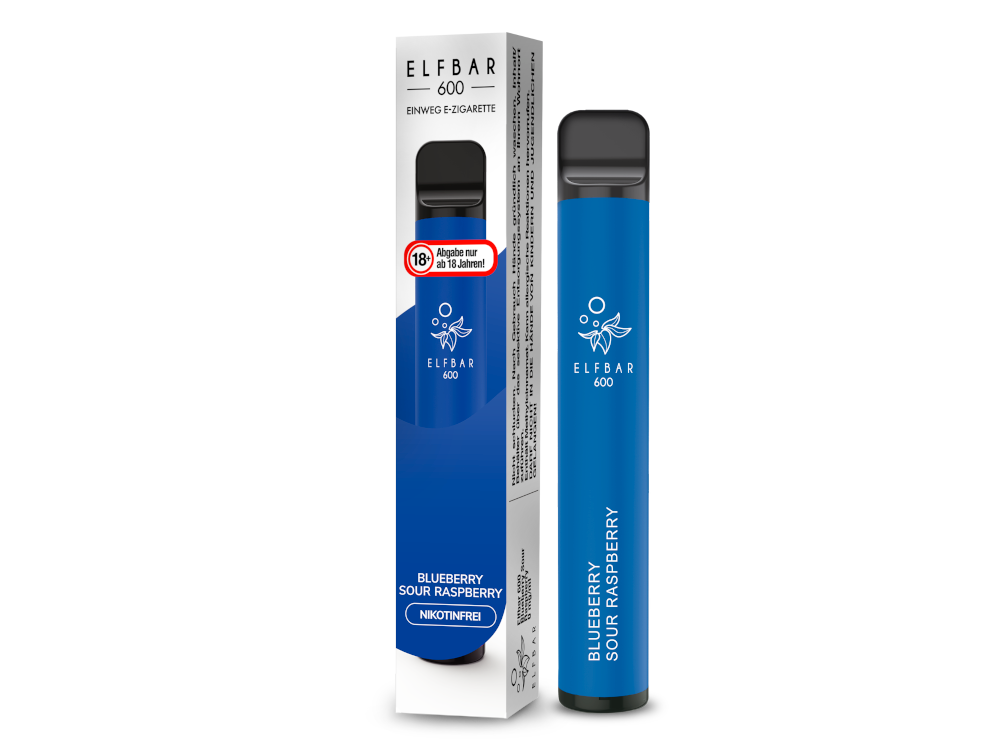 Elf Bar - 600 - (2 ml) 0 mg/ml - Einweg E-Zigarette