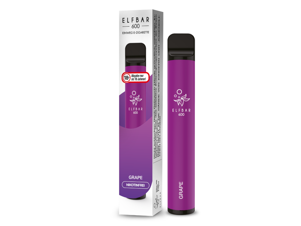 Elf Bar - 600 - (2 ml) 0 mg/ml - Einweg E-Zigarette