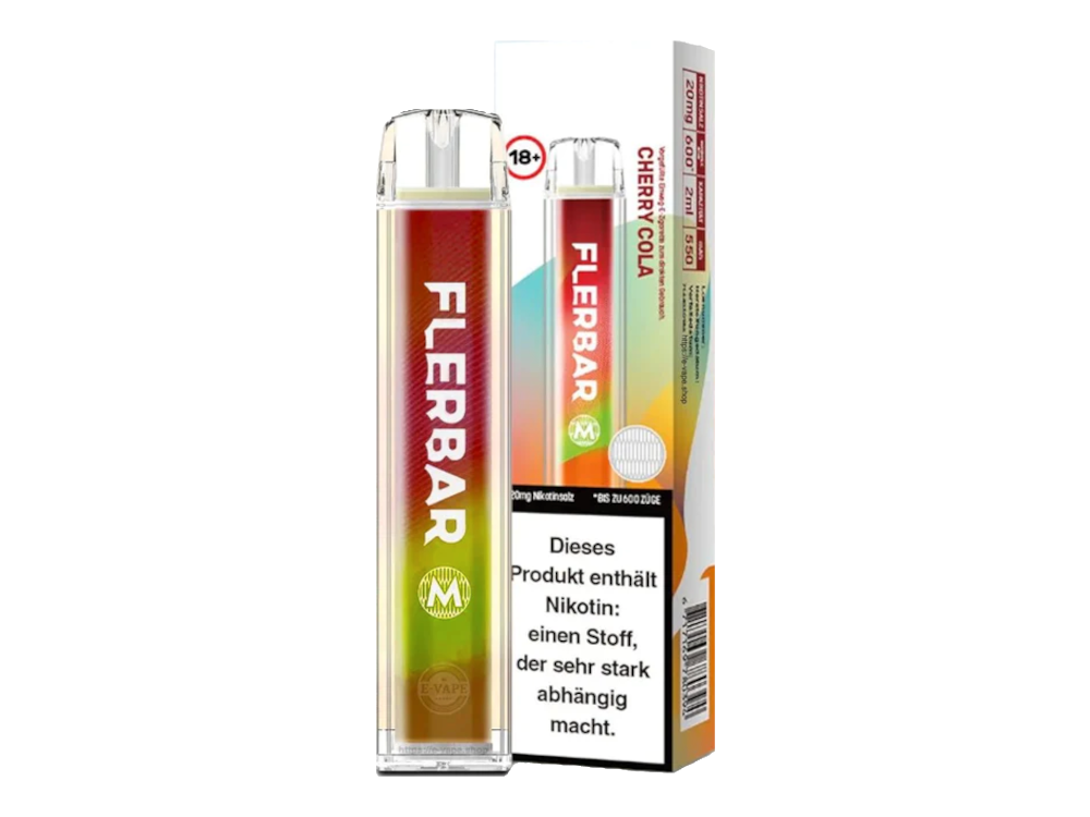 Flerbar - M - (2 ml) 600 Züge 20mg/ml - Einweg E-Zigarette