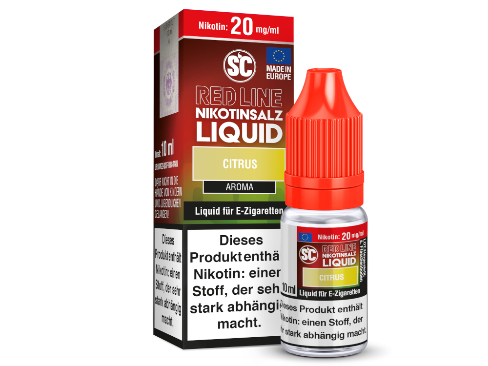 SC - Red Line - Citrus - Nikotinsalz Liquid (10 ml)