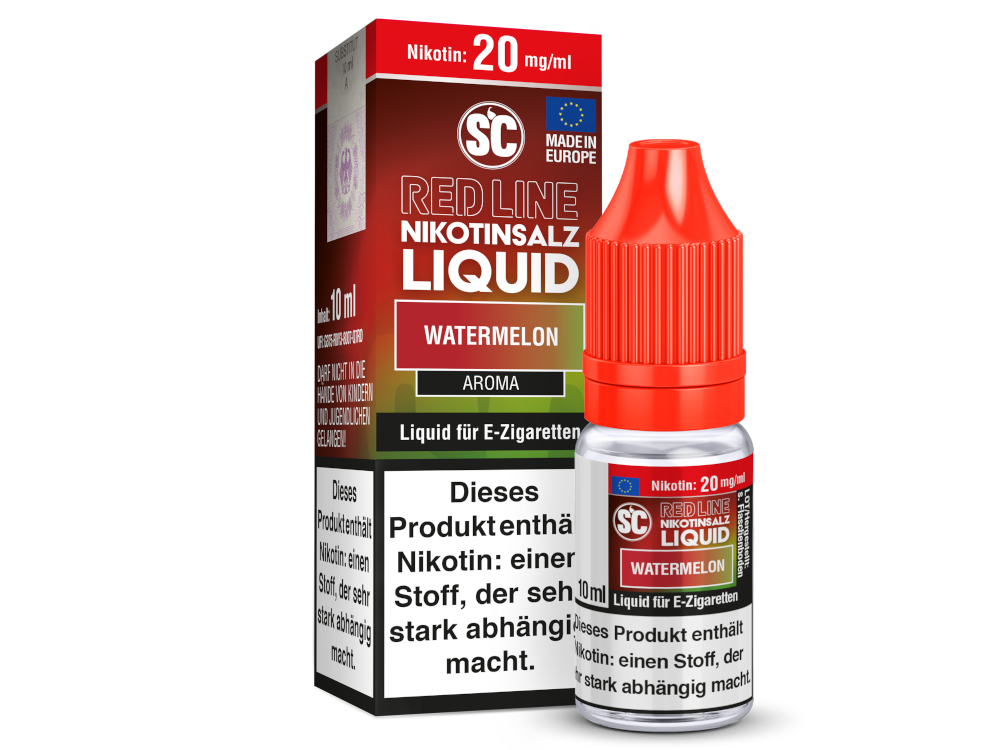 SC - Red Line - Watermelon - Nikotinsalz Liquid