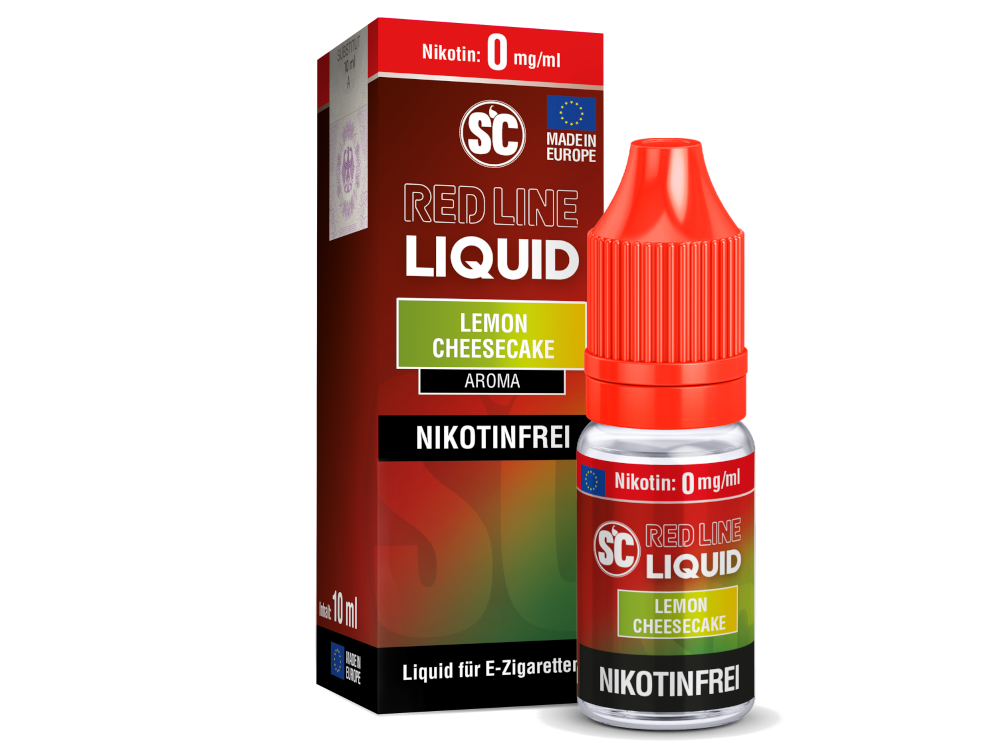 SC - Red Line - Lemon Cheesecake - Nikotinsalz Liquid