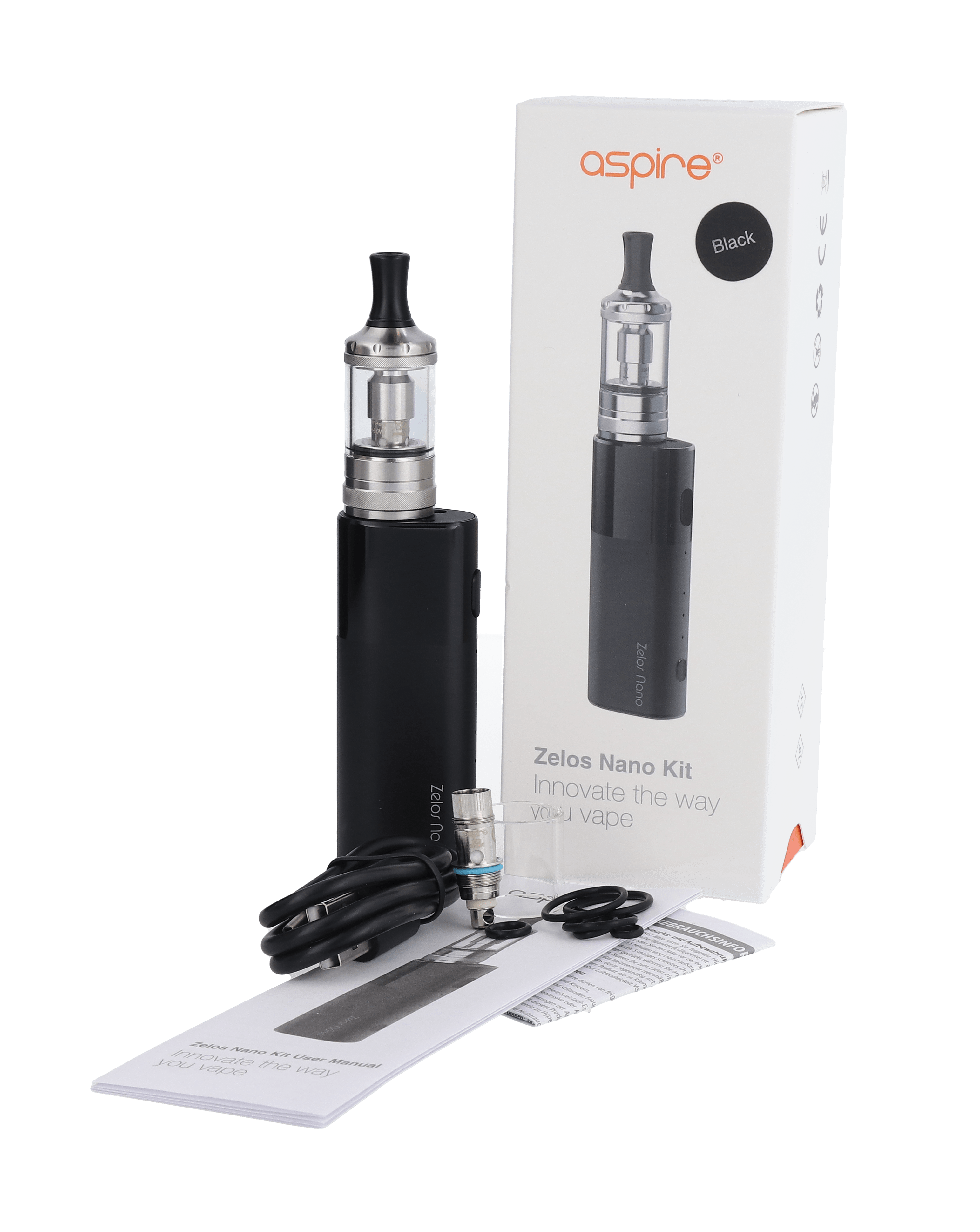 Aspire - Zelos Nano Kit (2 ml) 1600 mAh - E-Zigarette - time4vape