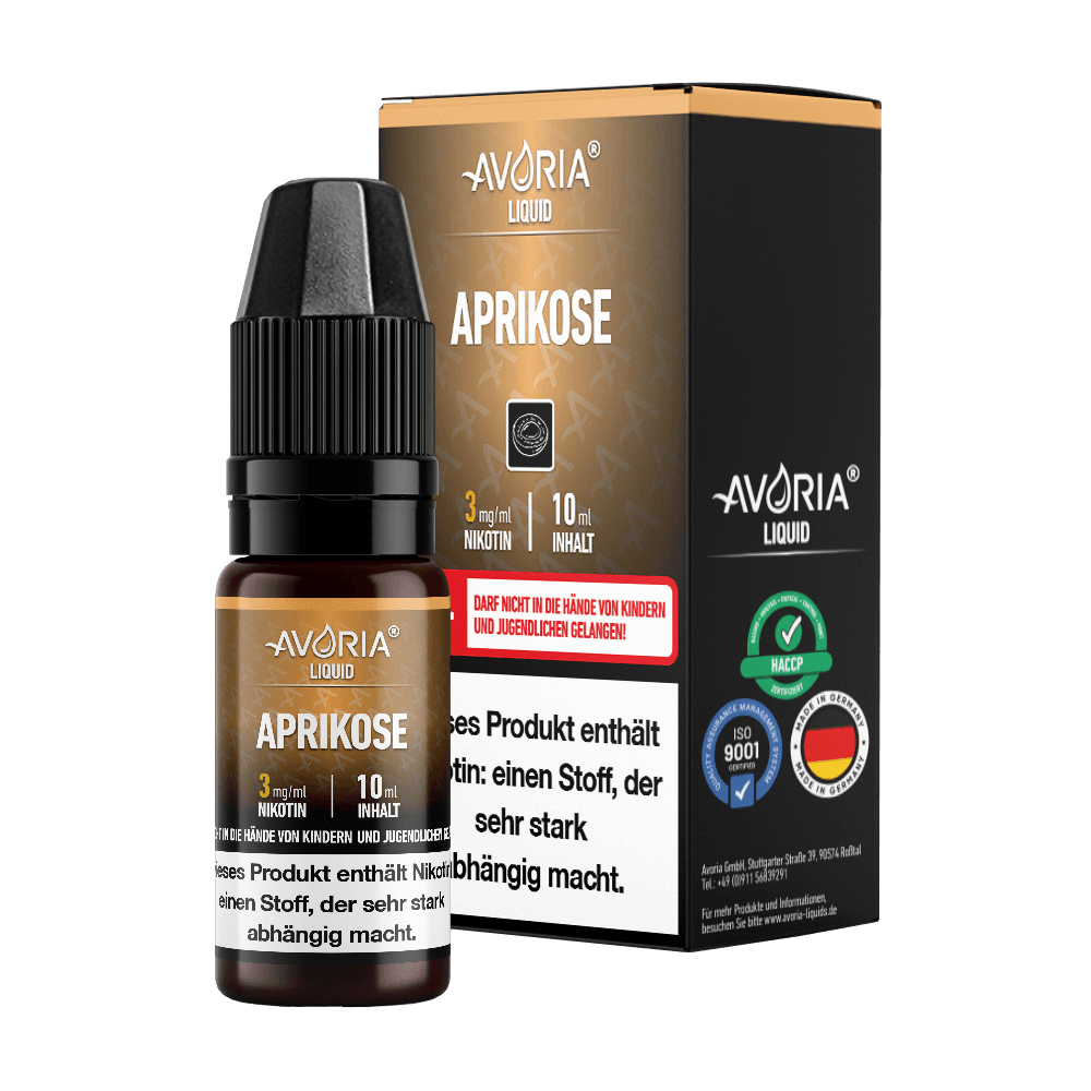 Avoria - E-Zigaretten Liquid - Aprikose - time4vape