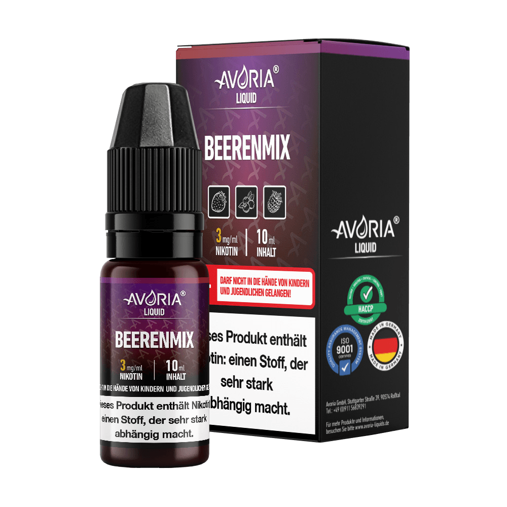 Avoria - E-Zigaretten Liquid - Beerenmix - time4vape