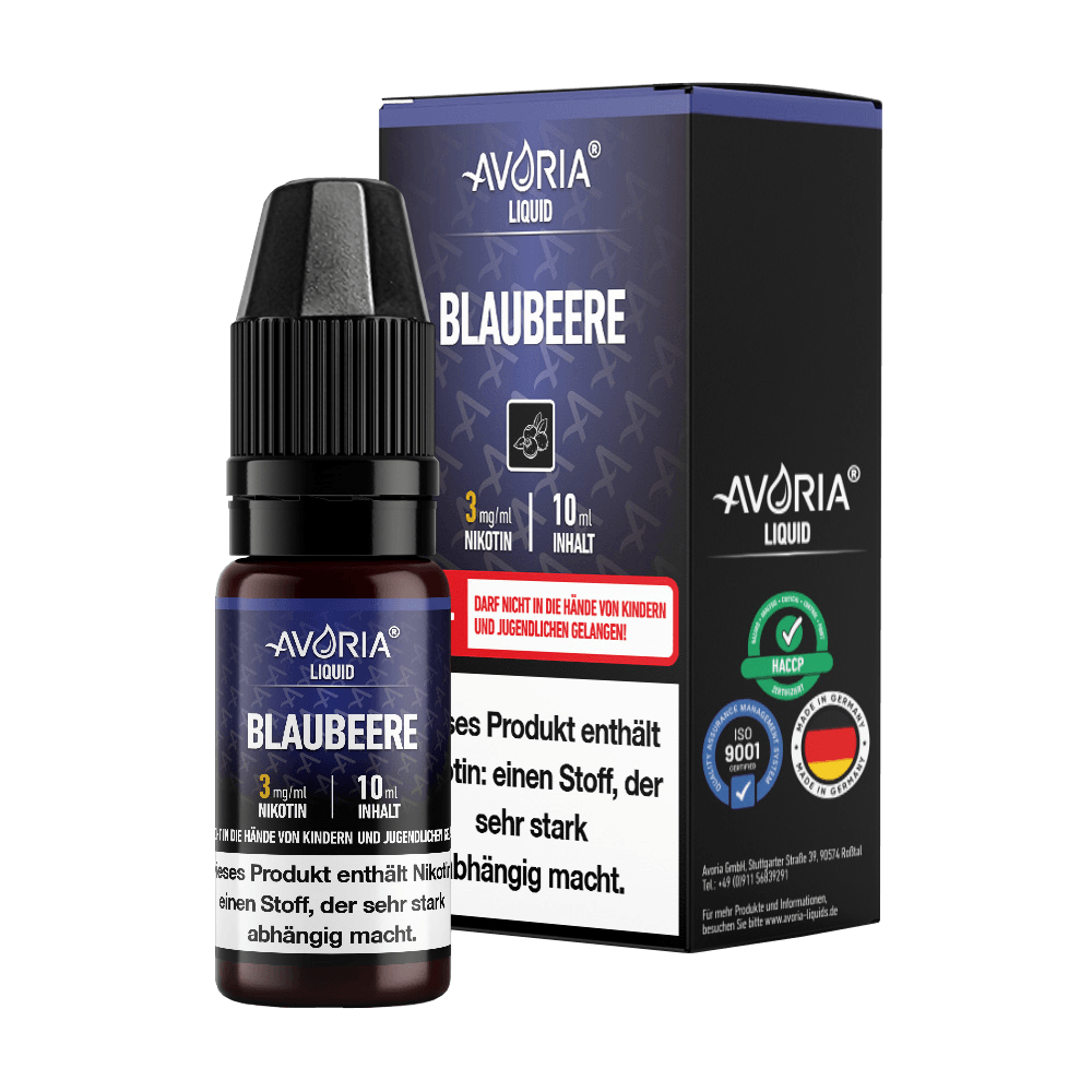 Avoria - E-Zigaretten Liquid - Blaubeere - time4vape