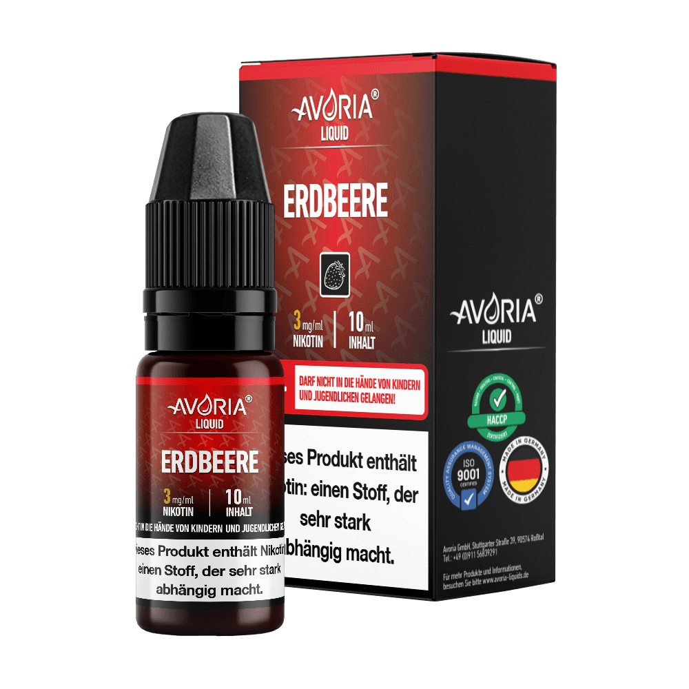 Avoria - E-Zigaretten Liquid - Erdbeere - time4vape