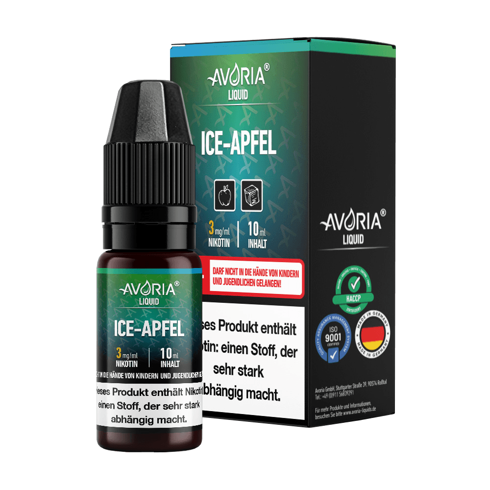 Avoria - E-Zigaretten Liquid - Ice Apfel - time4vape