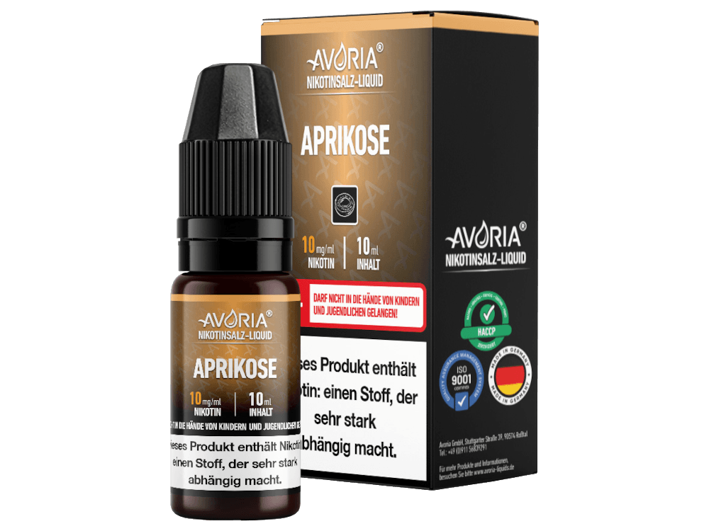 Avoria - Nikotinsalz Liquid - Aprikose - time4vape