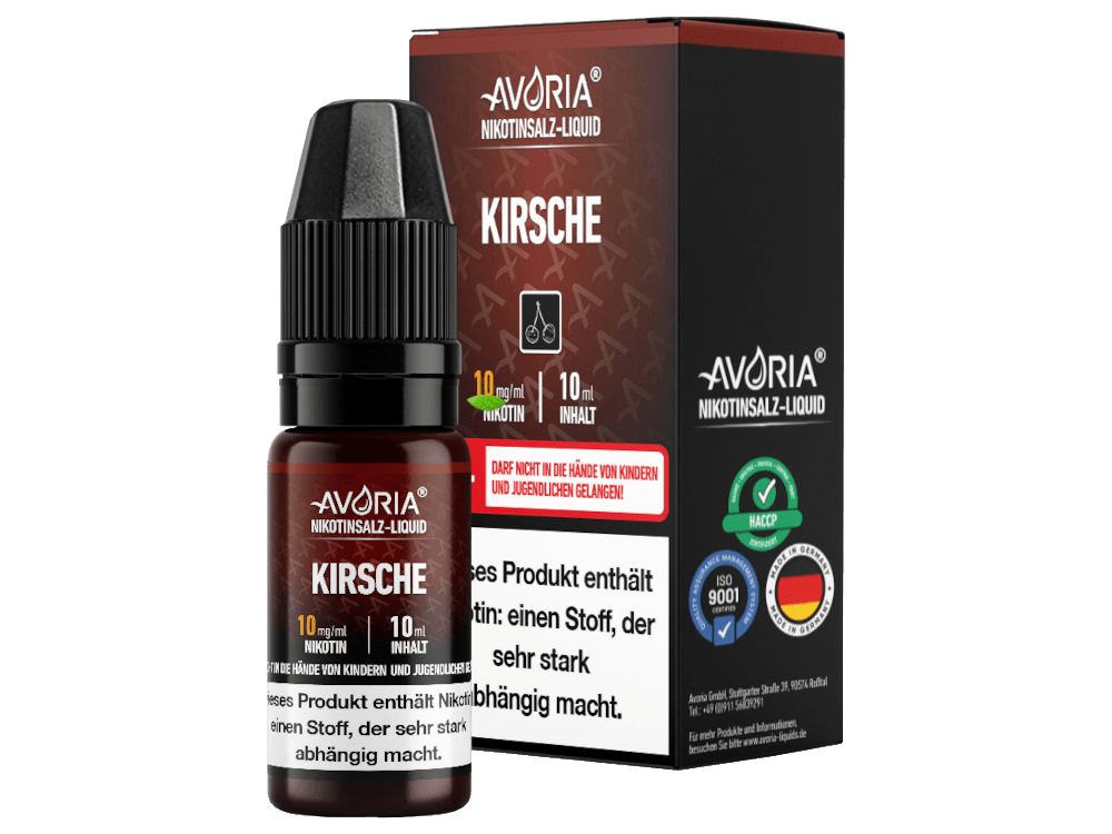 Avoria - Nikotinsalz Liquid - Kirsche - time4vape