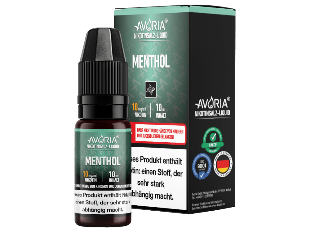 Avoria - Nikotinsalz Liquid - Menthol - time4vape