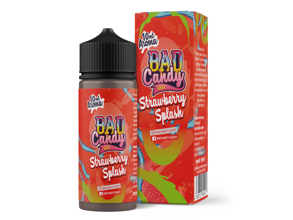 Bad Candy Liquids - Aroma Strawberry Splash 10ml - time4vape