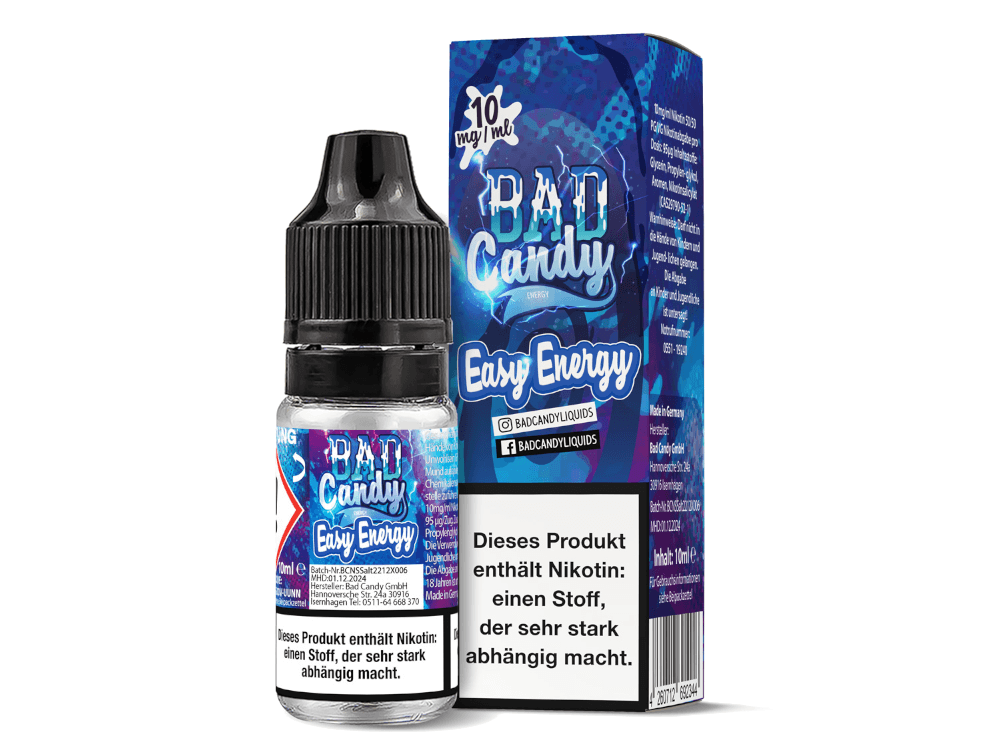 Bad Candy Liquids - Easy Energy - Nikotinsalz Liquid - time4vape