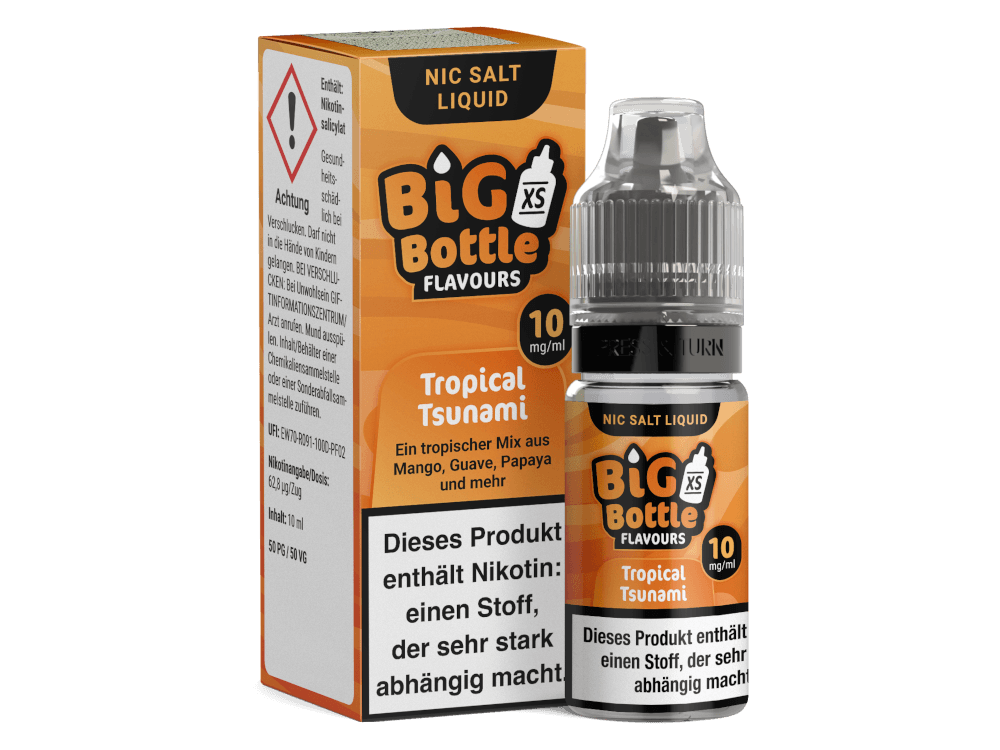 Big Bottle - Tropical Tsunami - Nikotinsalz Liquid - time4vape