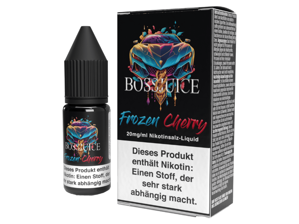 Boss Juice - Frozen Cherry - Nikotinsalz Liquid 20 mg/ml - time4vape