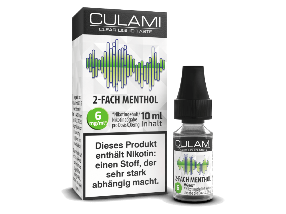 Culami - Liquids - 2-Fach Menthol - time4vape