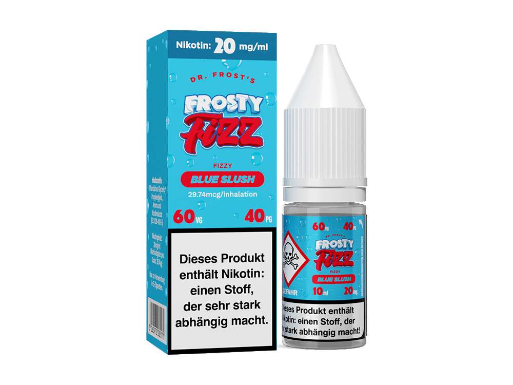 Dr. Frost - Frosty Fizz - Nikotinsalz Liquid 20mg/ml - Blue Slush - time4vape