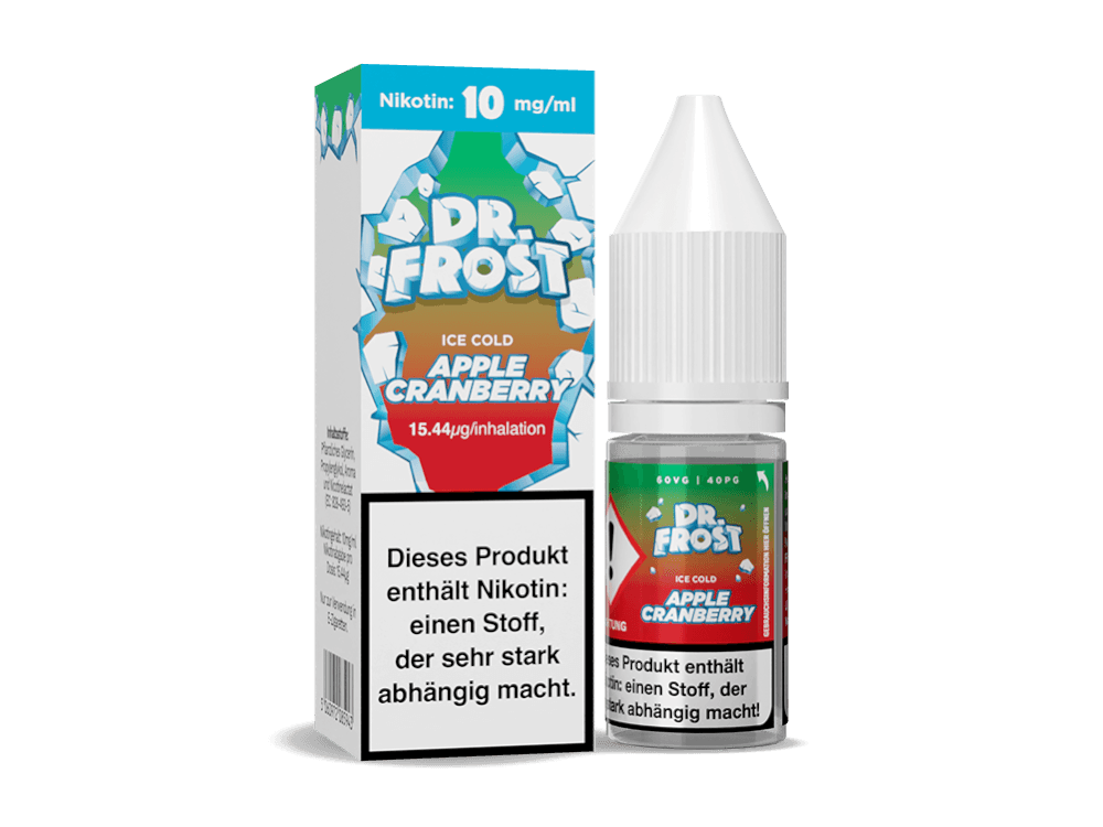 Dr. Frost - Ice Cold - Nikotinsalz Liquid - Apple Cranberry - time4vape