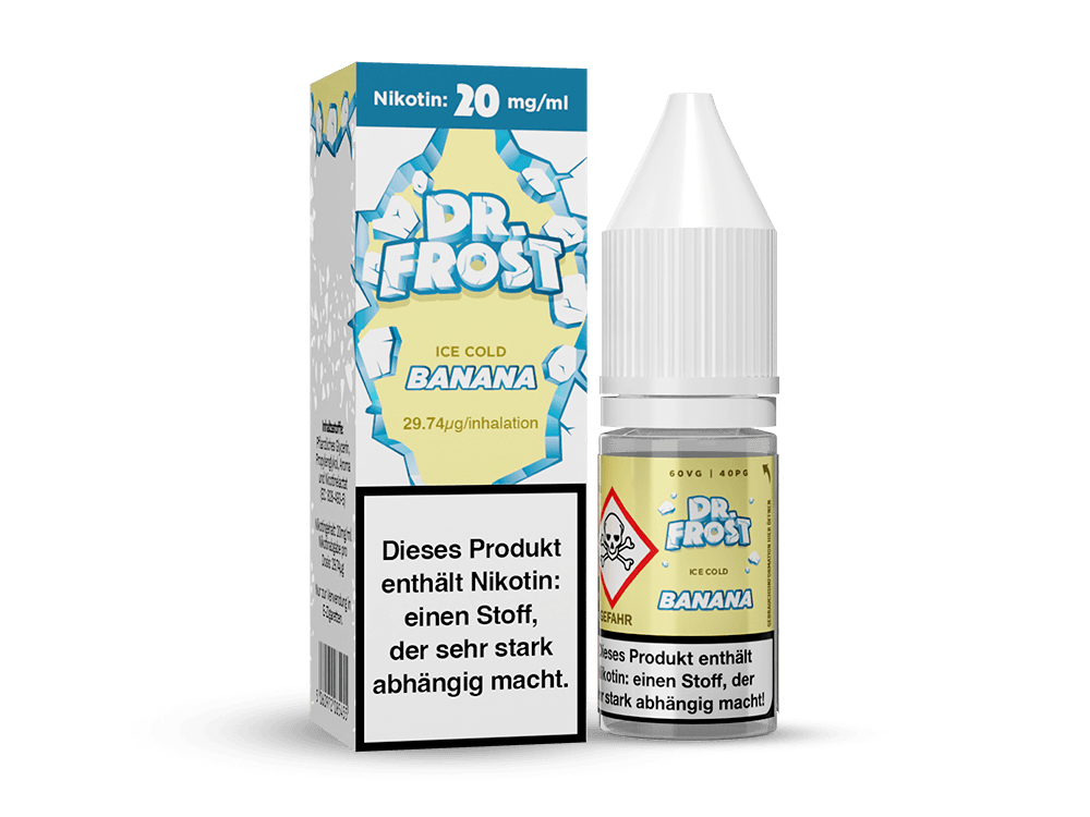 Dr. Frost - Ice Cold - Nikotinsalz Liquid - Banana - time4vape