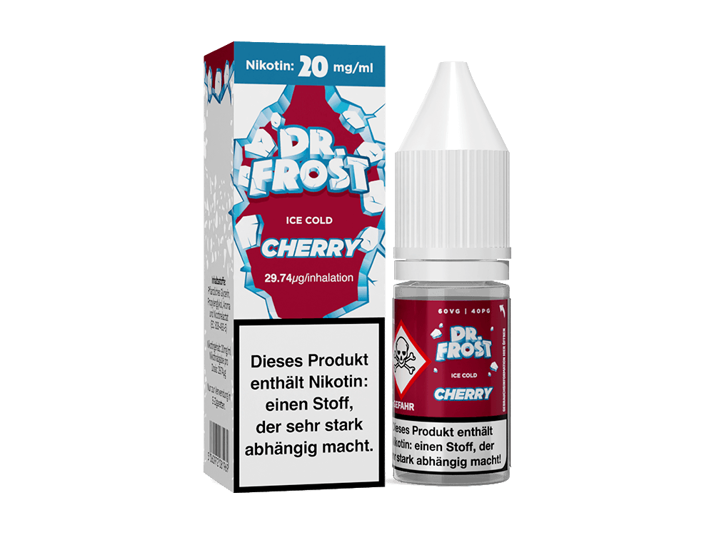 Dr. Frost - Ice Cold - Nikotinsalz Liquid - Cherry - time4vape