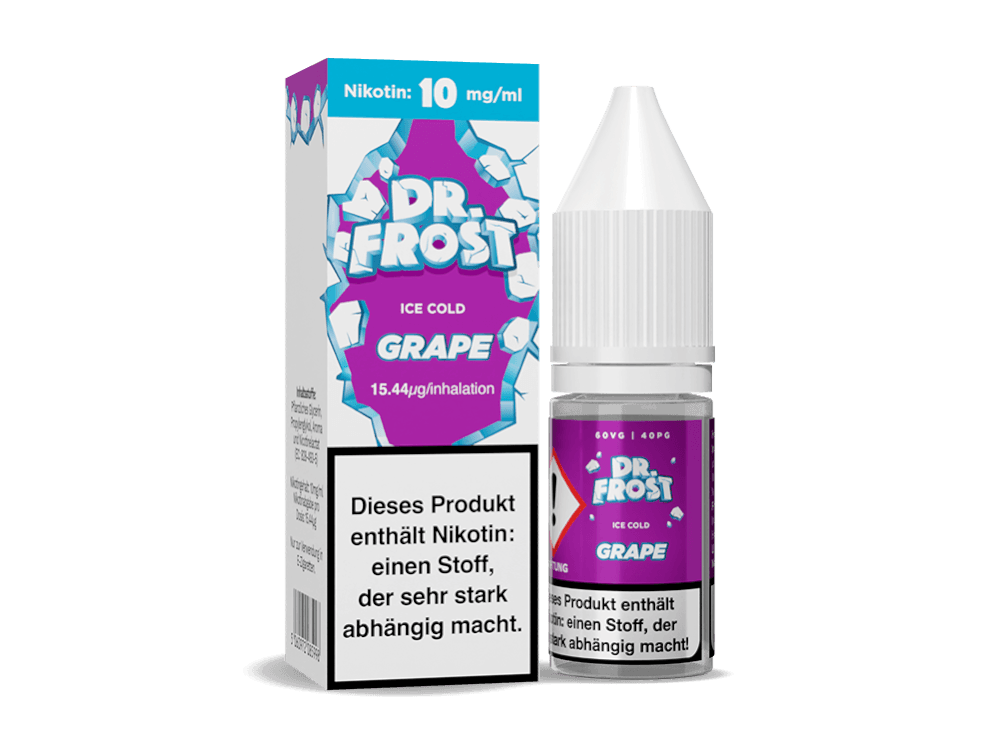 Dr. Frost - Ice Cold - Nikotinsalz Liquid - Grape - time4vape