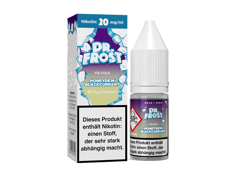 Dr. Frost - Ice Cold - Nikotinsalz Liquid - Honeydew Blackcurrant - time4vape