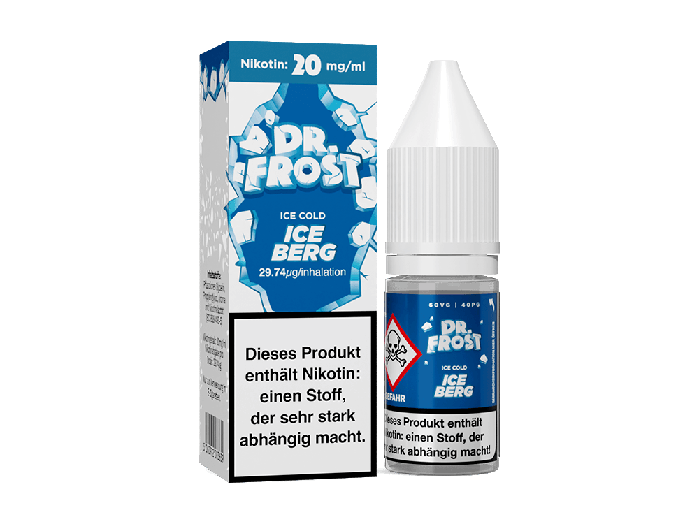 Dr. Frost - Ice Cold - Nikotinsalz Liquid - Iceberg - time4vape