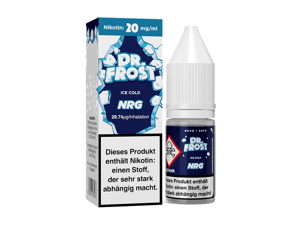 Dr. Frost - Ice Cold - Nikotinsalz Liquid - NRG - time4vape