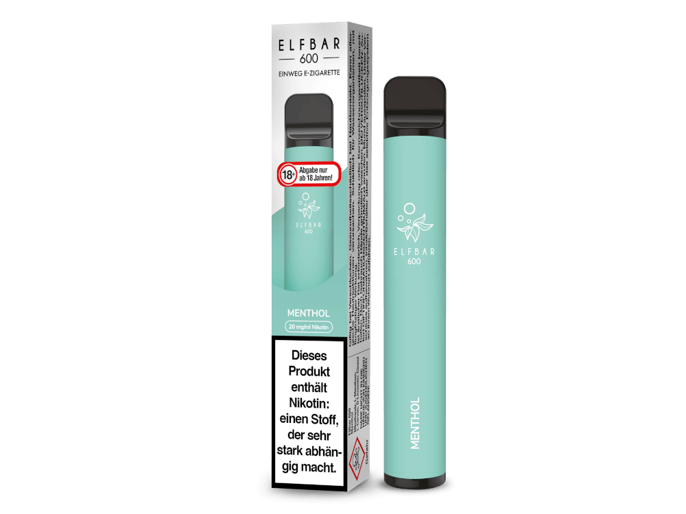 Elf Bar - 600 - (2 ml) 20 mg/ml - Einweg E-Zigarette - time4vape