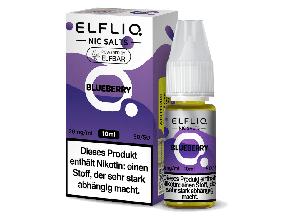 ELFLIQ - Blueberry - Nikotinsalz Liquid - time4vape