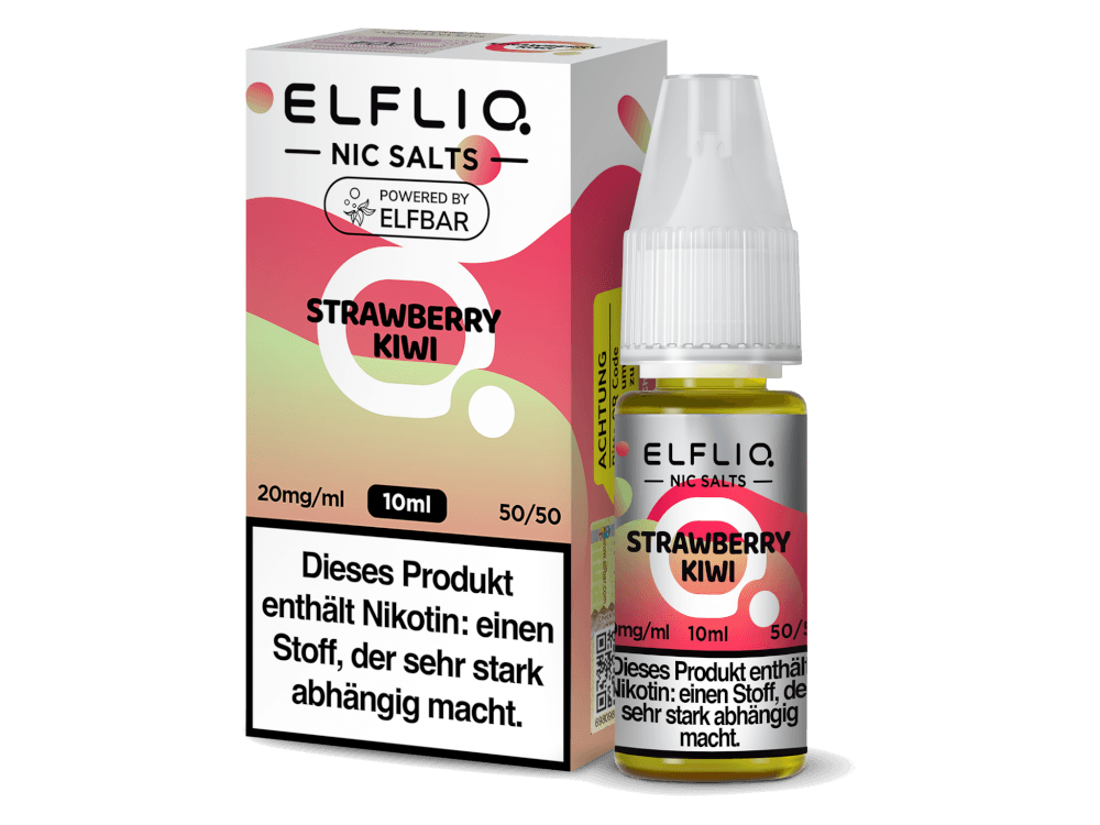 ELFLIQ - Strawberry Kiwi - Nikotinsalz Liquid - time4vape