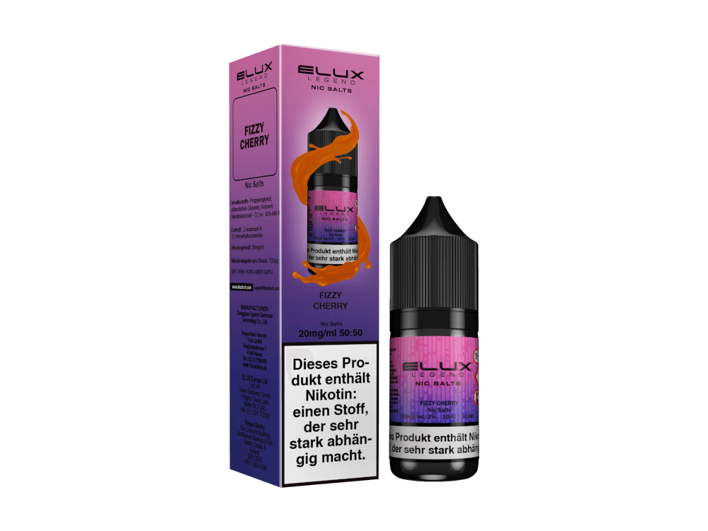 Elux - Nikotinsalz Liquid - Fizzy Cherry - time4vape