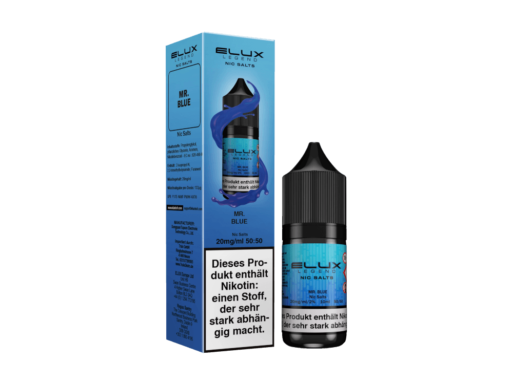 Elux - Nikotinsalz Liquid - Mr. Blue - time4vape