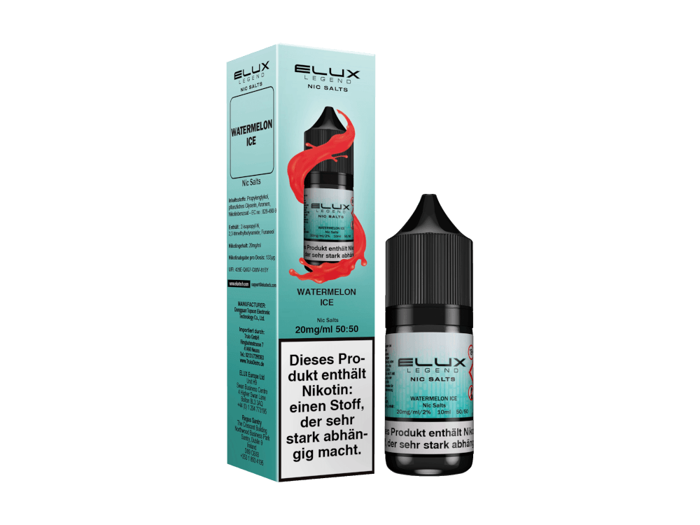 Elux - Nikotinsalz Liquid - Watermelon Ice - time4vape