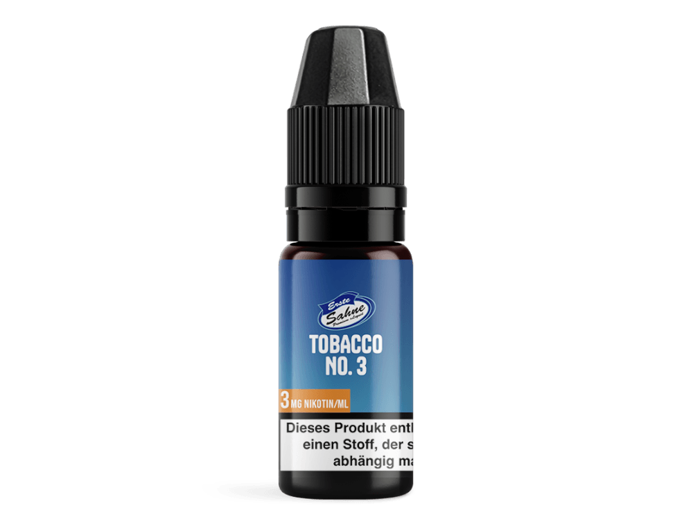 Erste Sahne - Tobacco No.3 - E-Zigaretten Liquid - time4vape