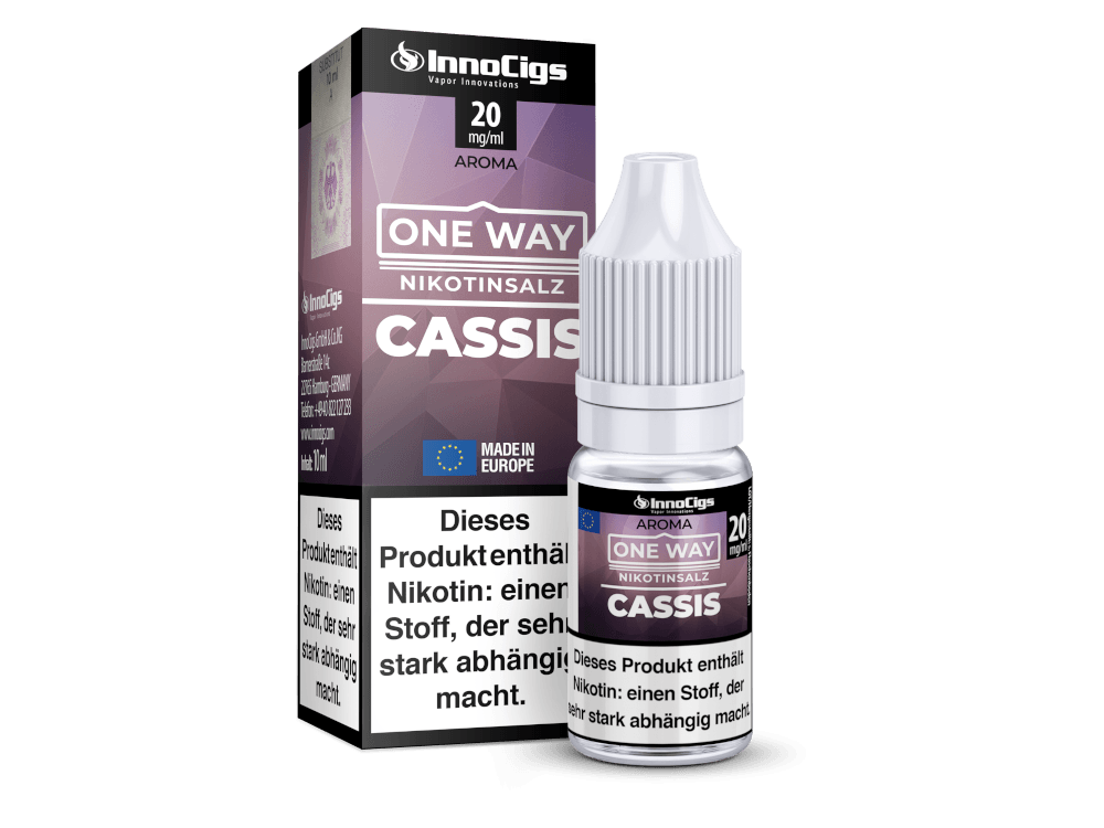 InnoCigs - One Way - Cassis - Nikotinsalz Liquid - time4vape