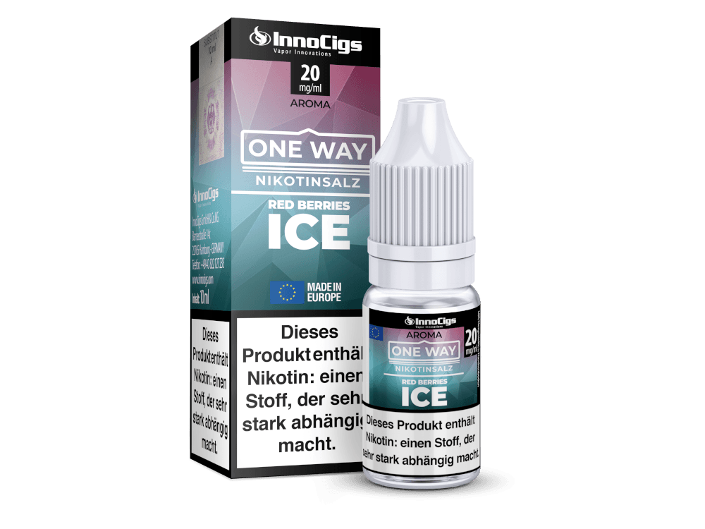 InnoCigs - One Way - Red Berries Ice - Nikotinsalz Liquid - time4vape