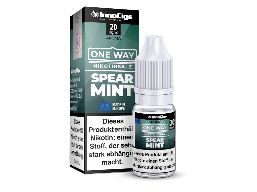 InnoCigs - One Way - Spearmint - Nikotinsalz Liquid - time4vape