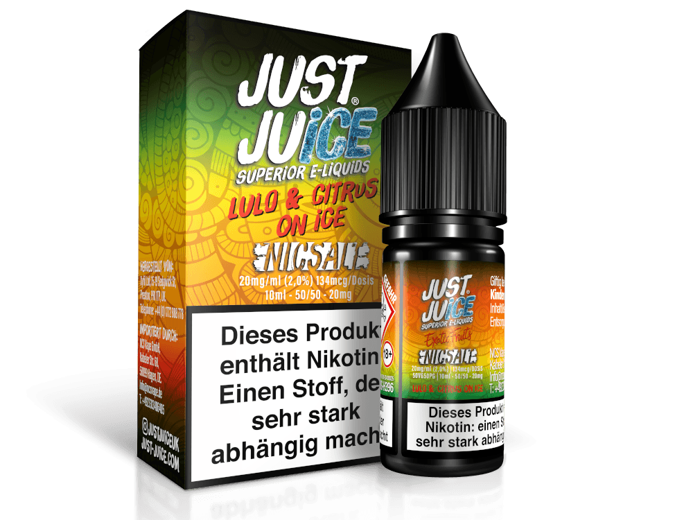 Just Juice - Lulo & Citrus on Ice - Nikotinsalz Liquid - time4vape