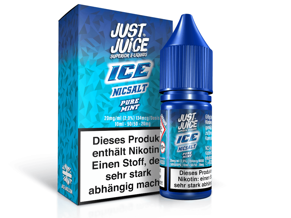 Just Juice - Pure Mint Ice - Nikotinsalz Liquid - time4vape