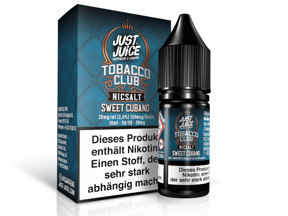 Just Juice - Sweet Cubano - Nikotinsalz Liquid - time4vape