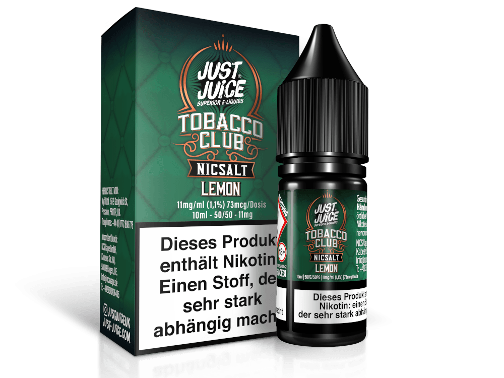 Just Juice - Tobacco Lemon - Nikotinsalz Liquid - time4vape