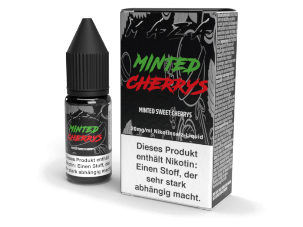 MaZa - Minted Cherrys - Nikotinsalz Liquid - time4vape