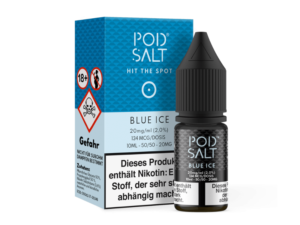 Pod Salt - Blue Ice - Nikotinsalz Liquid - time4vape