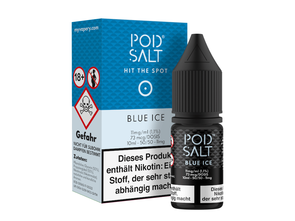 Pod Salt - Blue Ice - Nikotinsalz Liquid - time4vape