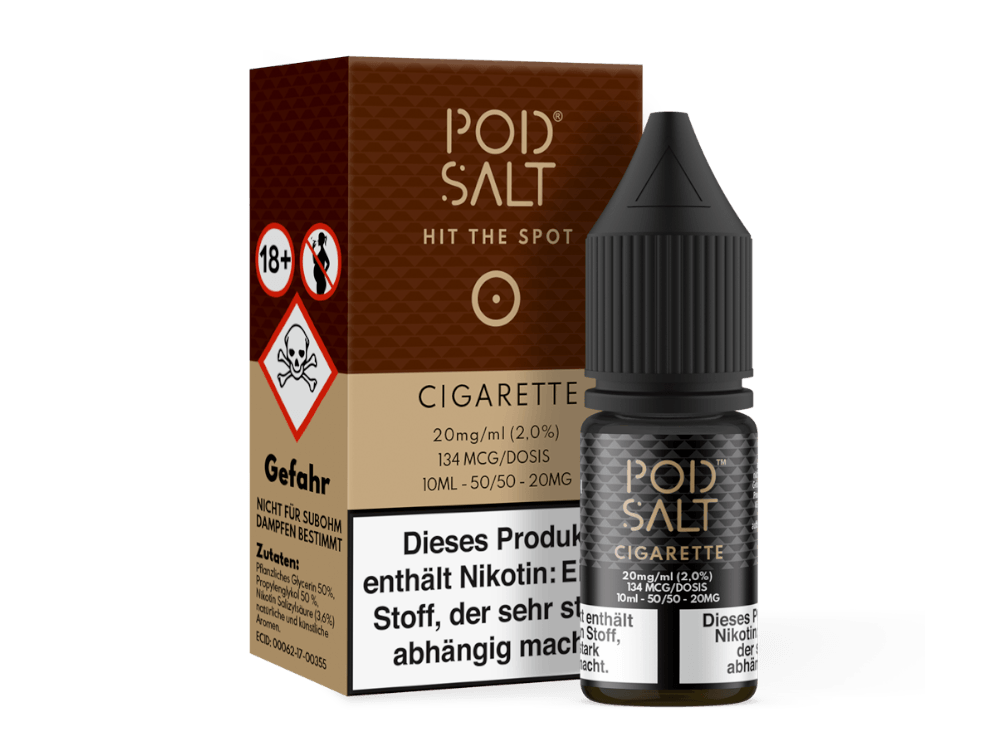 Pod Salt - Cigarette - E-Zigaretten Nikotinsalz Liquid - time4vape