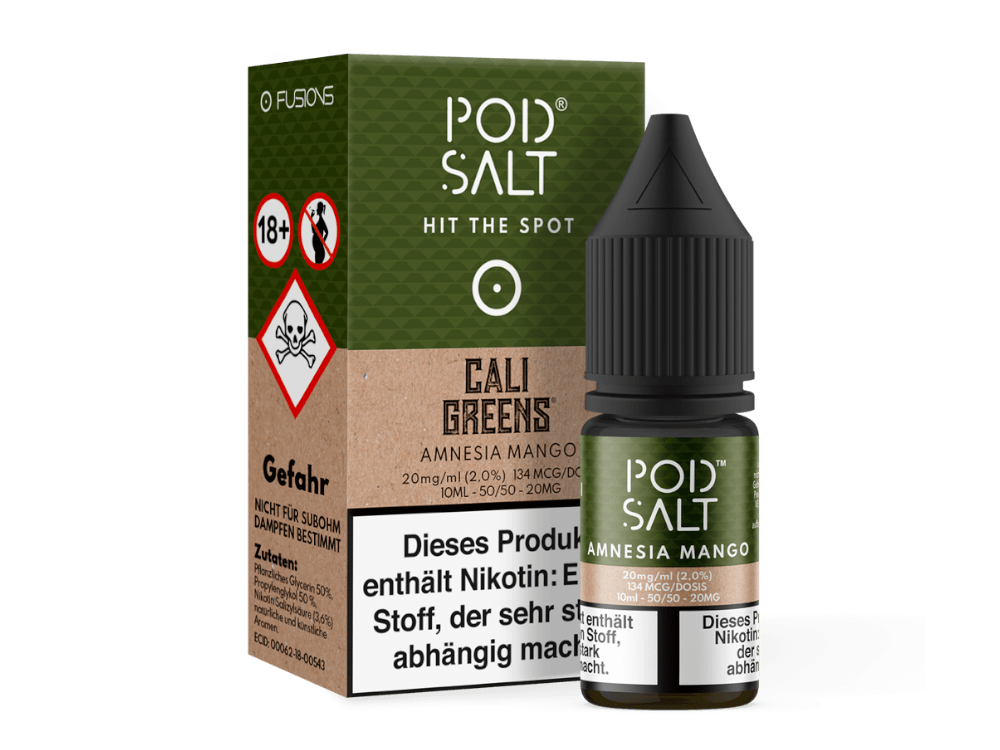 Pod Salt Fusion - Amnesia Mango - Nikotinsalz Liquid - time4vape